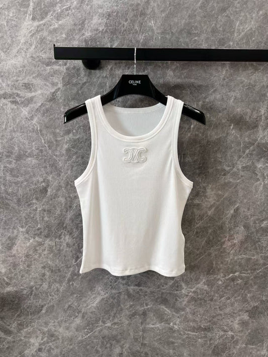 Arc de Triomphe embroidered vest