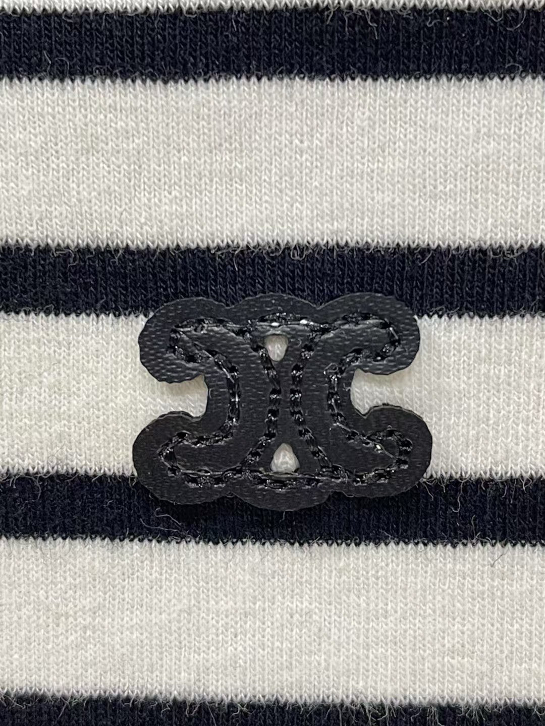 classic striped logo vest