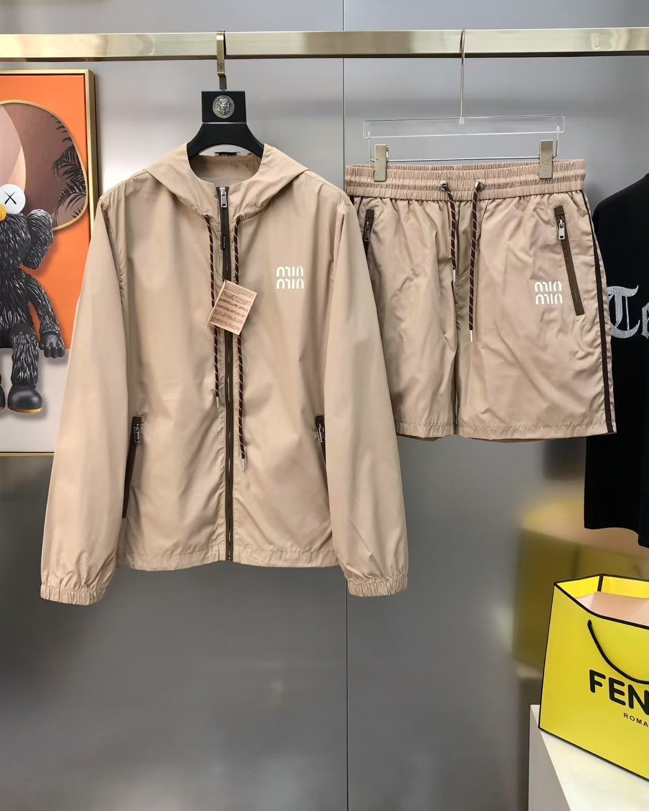 3D printed rubber letter logo set