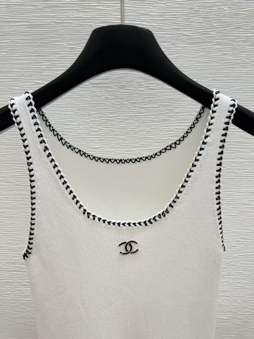 New Round Neck Knitted Vest Dress