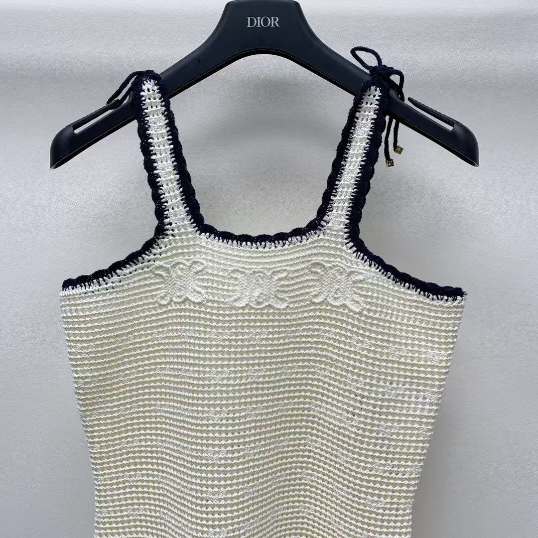 New Crochet Vest Dress