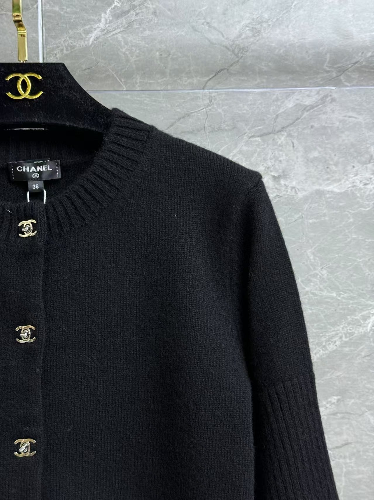 🔥🔥🔥Cashmere cardigan with school bag button