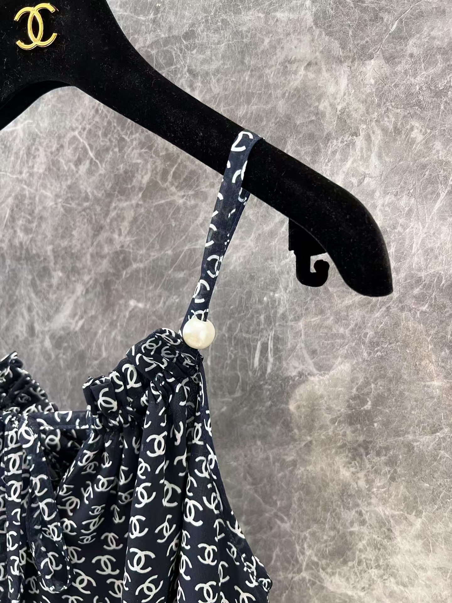 Double C printed camisole top