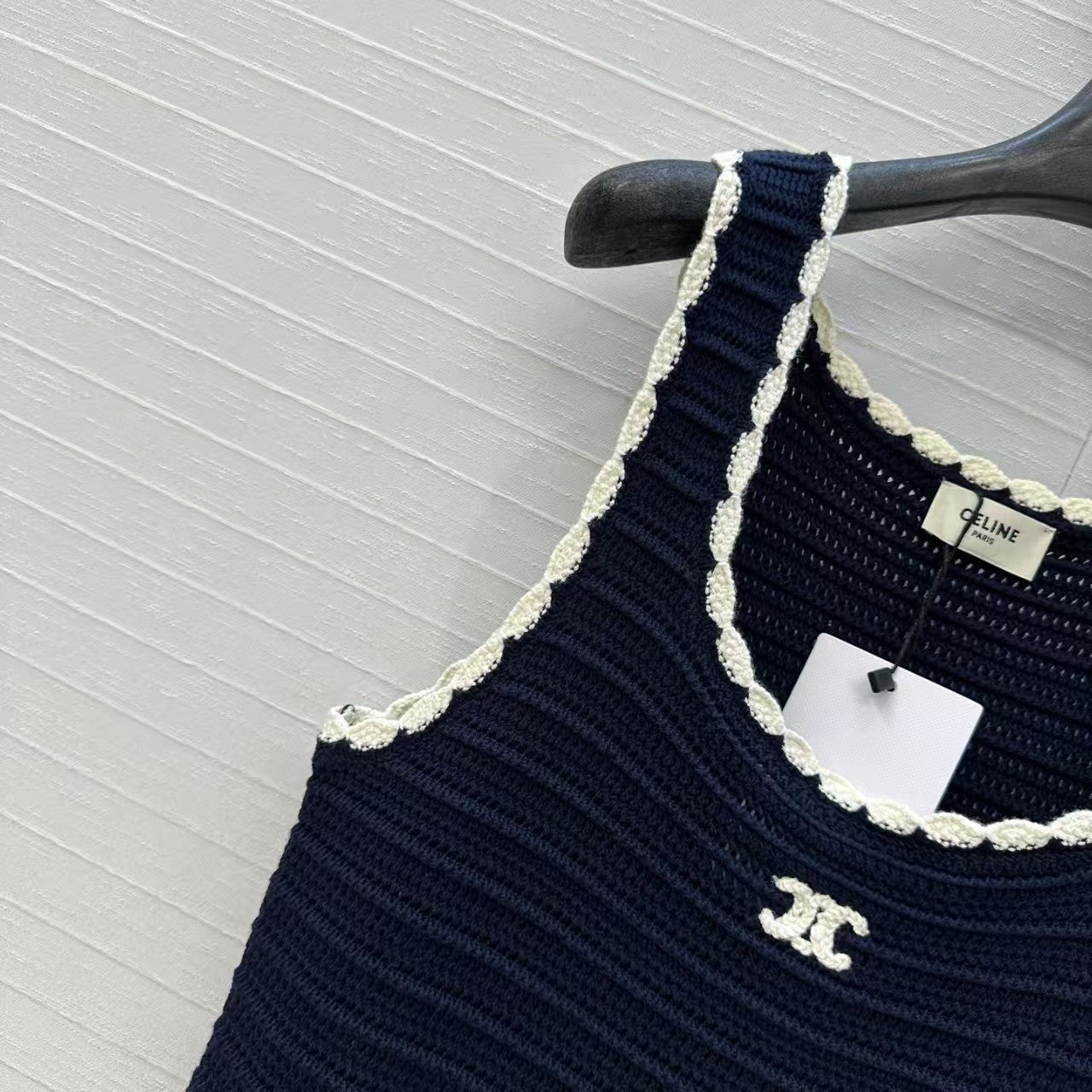 🔥🔥🔥Navy Crochet Sundress