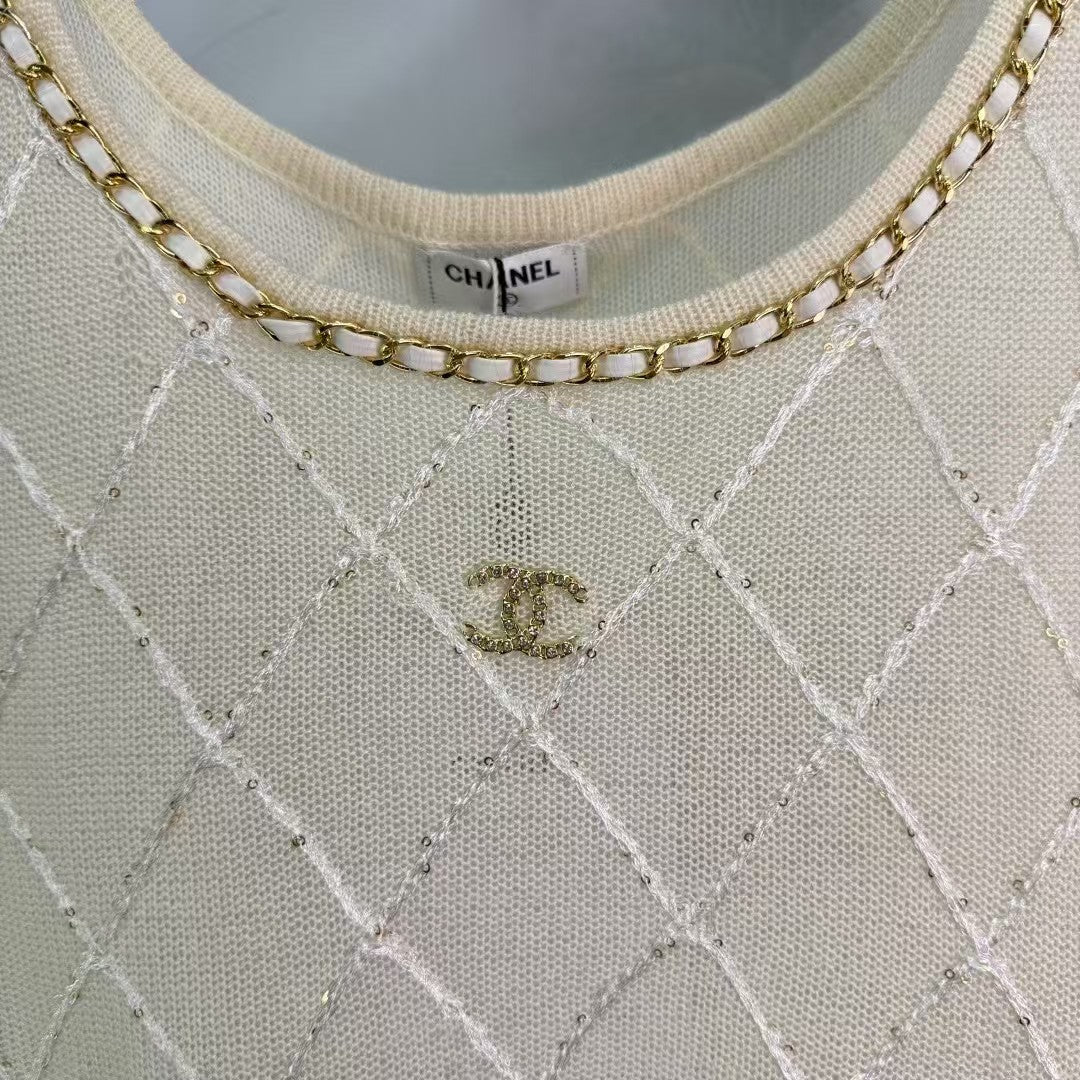 3D Diamond Knitted Vest