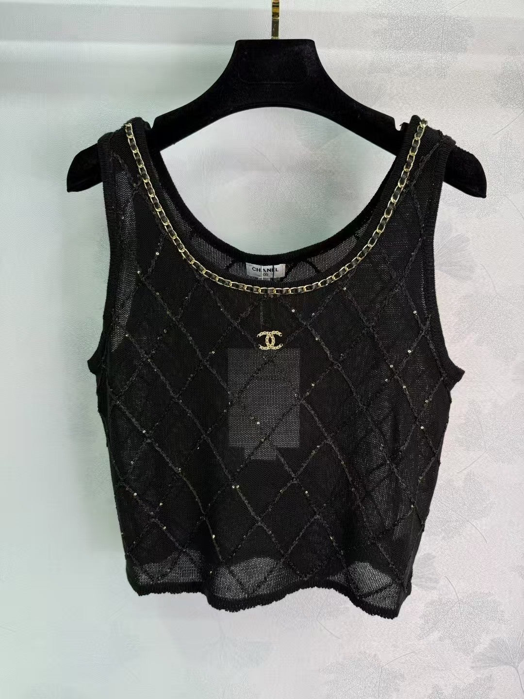 3D Diamond Knitted Vest