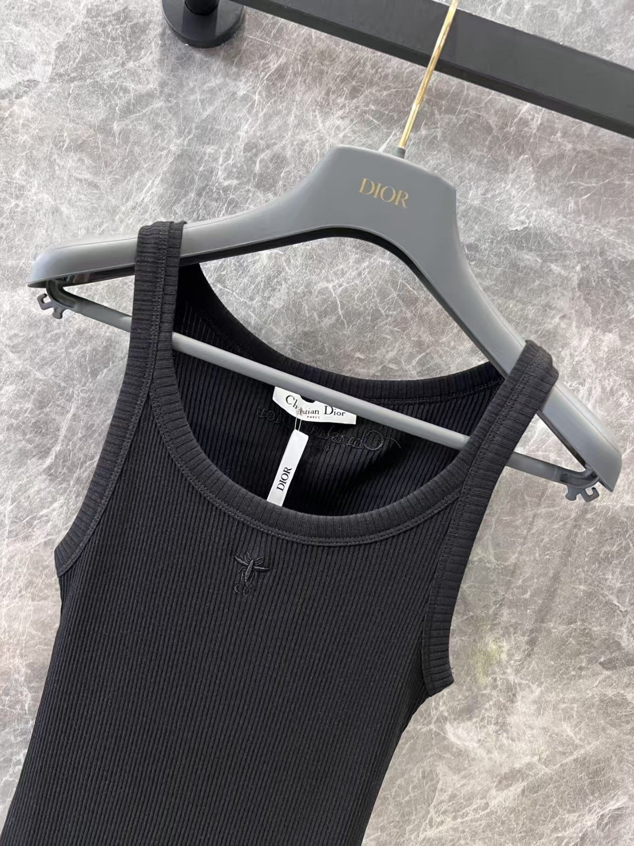 Bee Embroidered Casual Vest