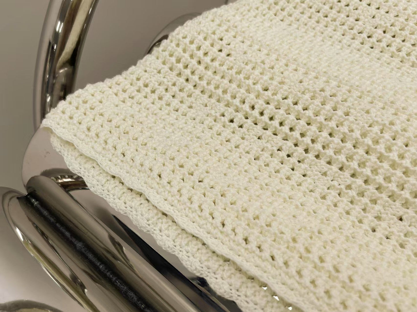 Arc de Triomphe hollow knitted suspender dress