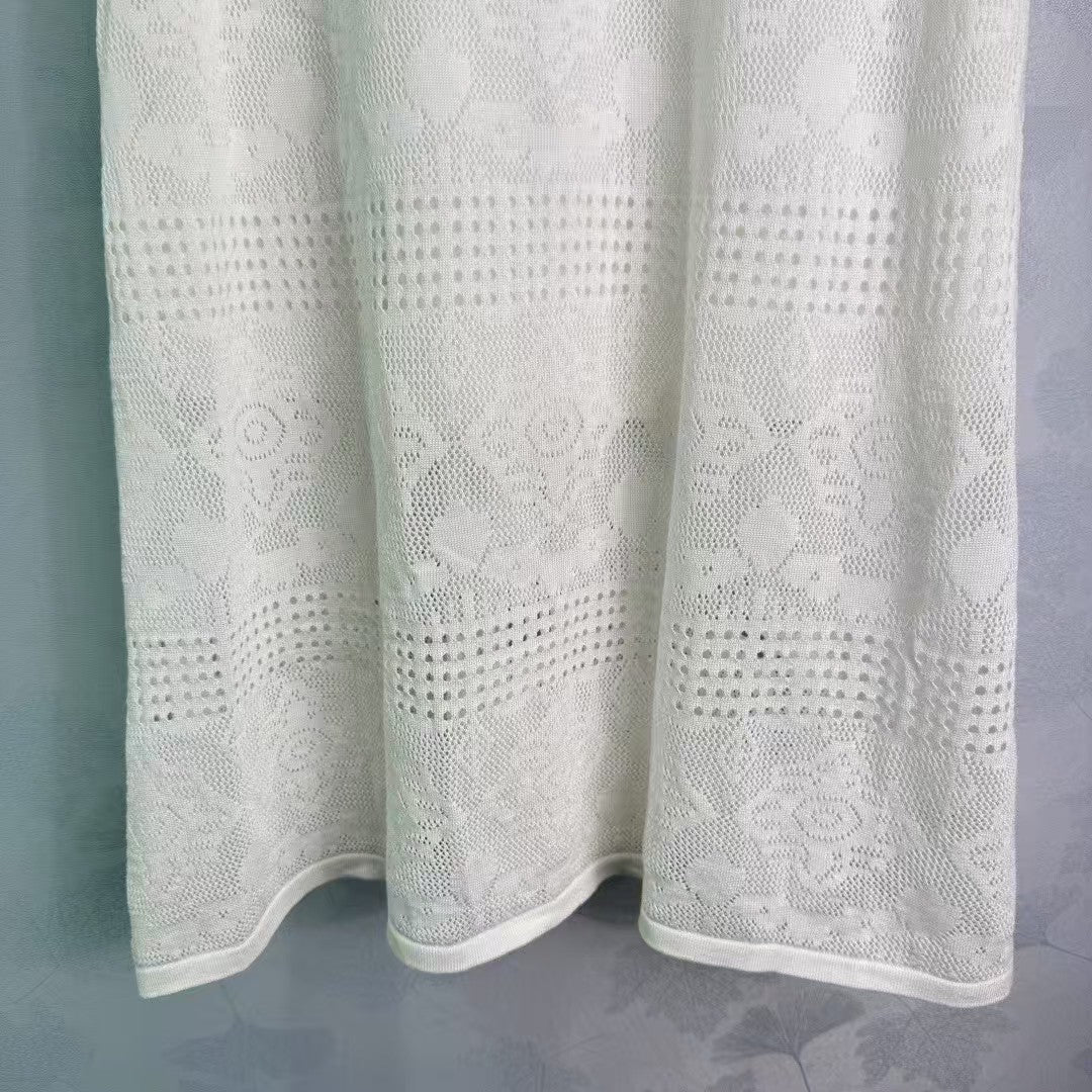 Sleeveless ruffled maxi dress set