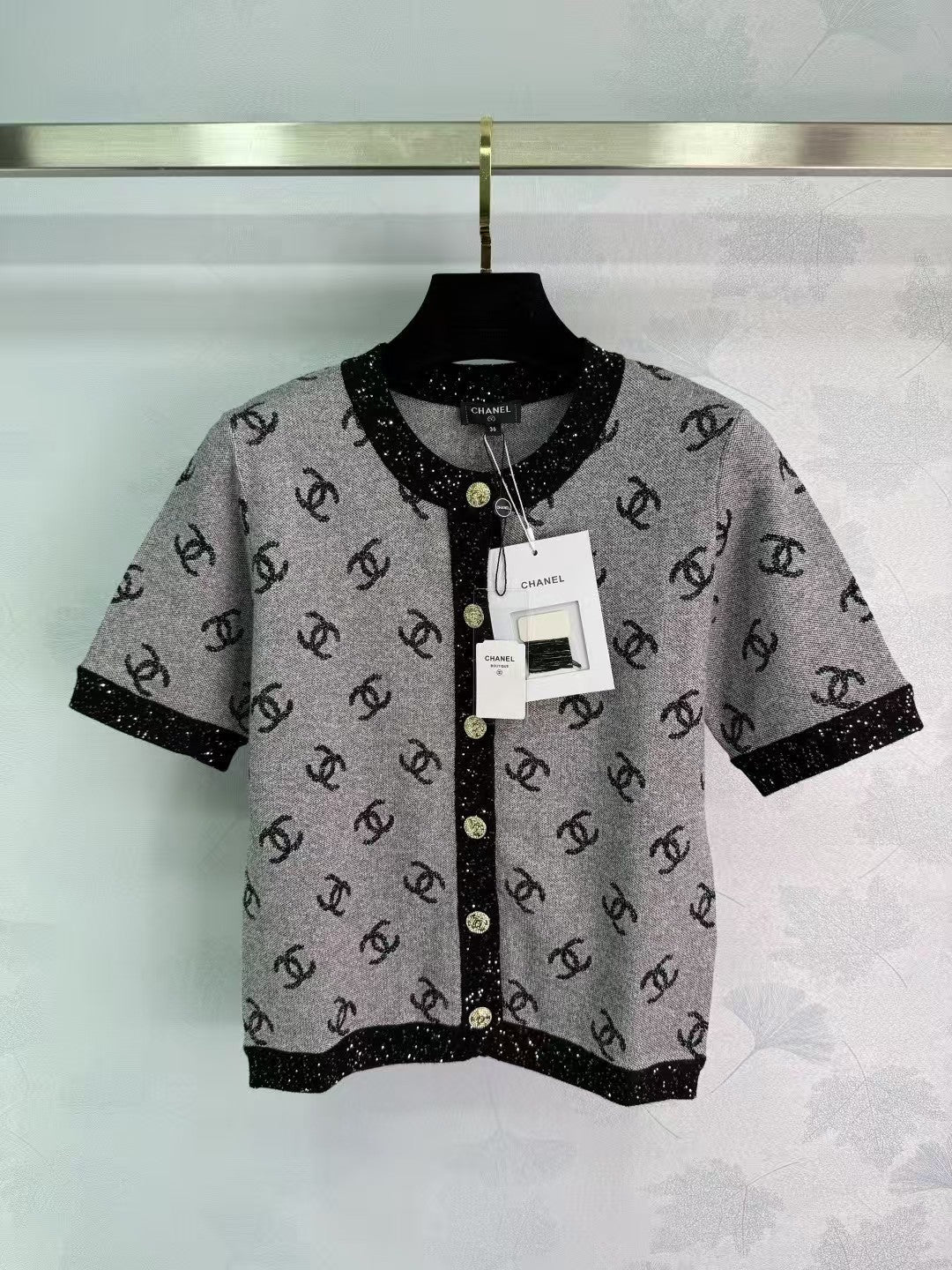 Double C logo crew neck short sleeves