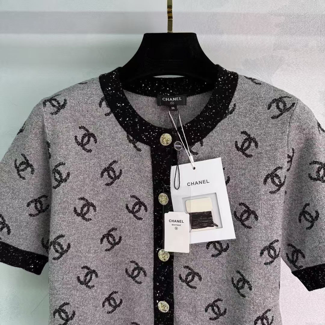 Double C logo crew neck short sleeves