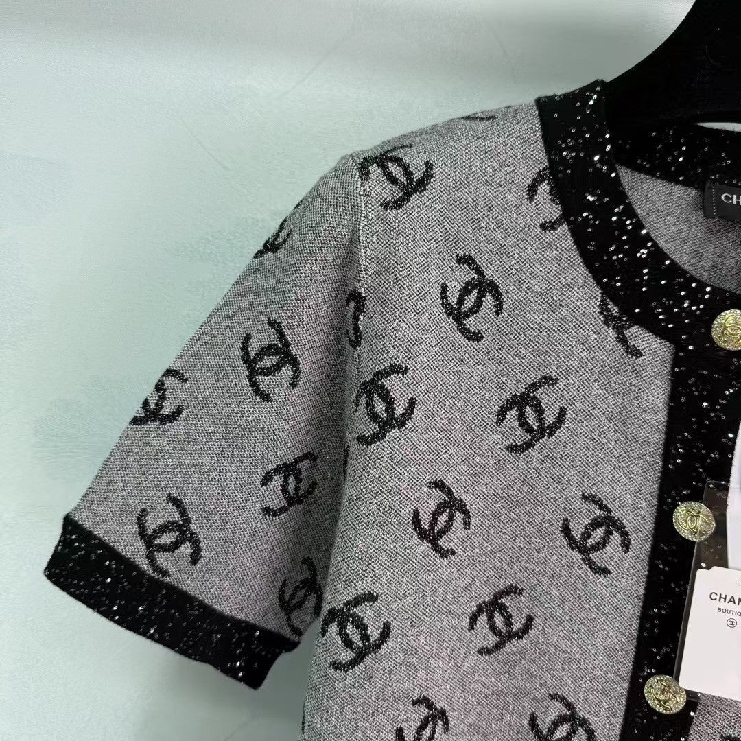 Double C logo crew neck short sleeves