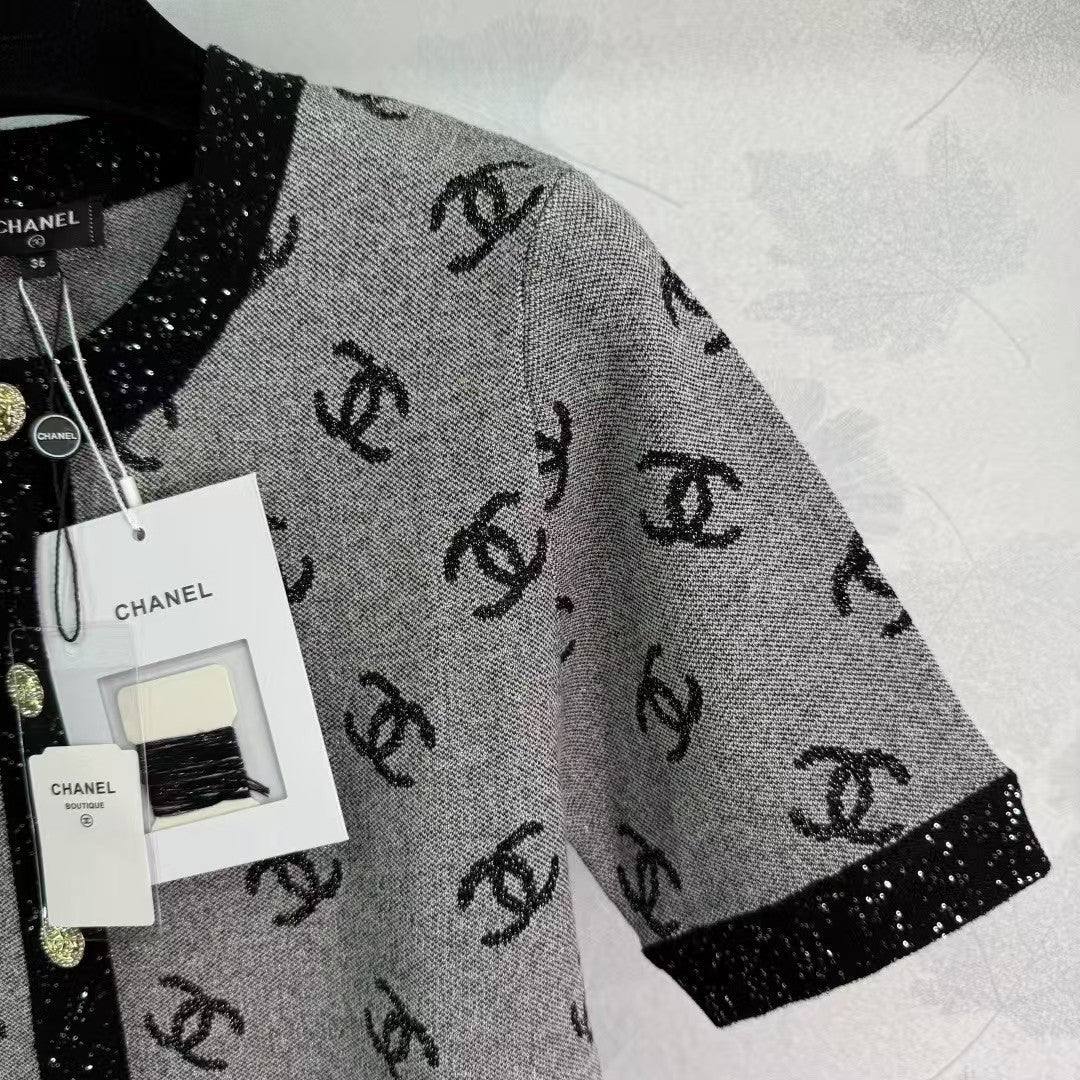 Double C logo crew neck short sleeves