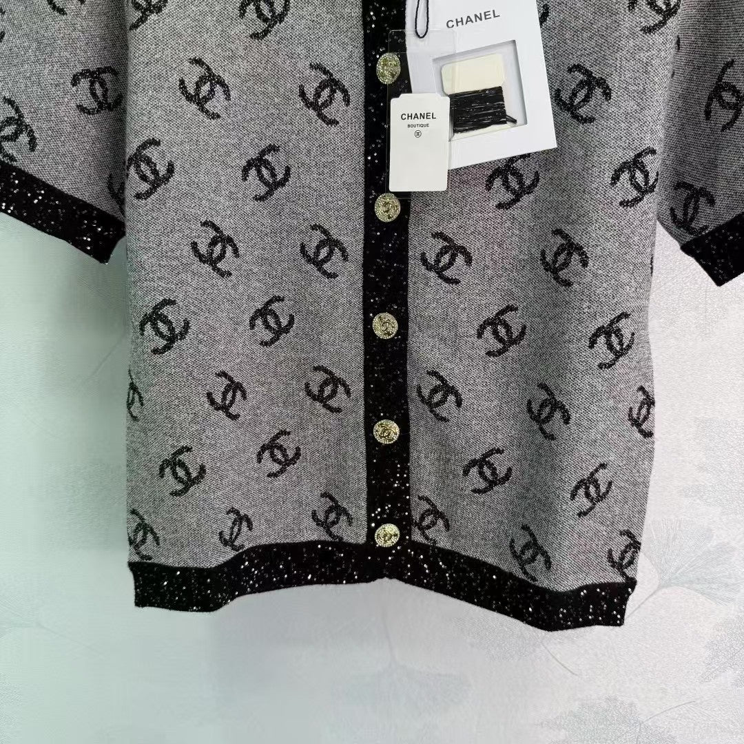 Double C logo crew neck short sleeves