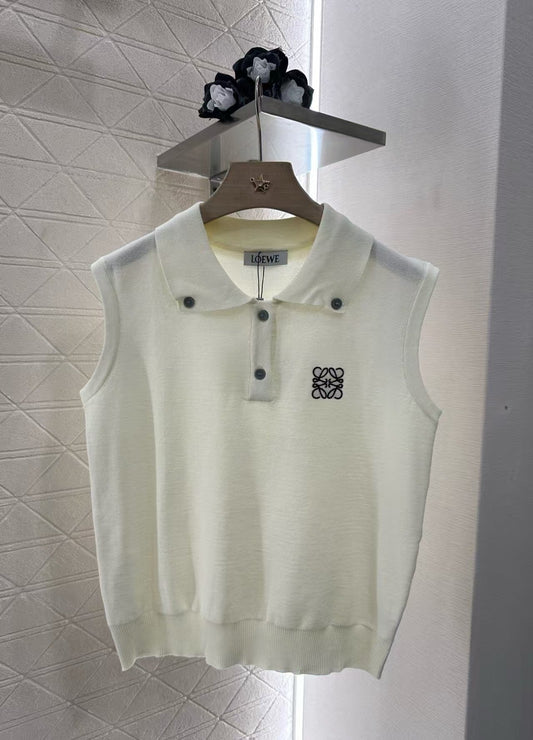 Lapel Light Knit Vest