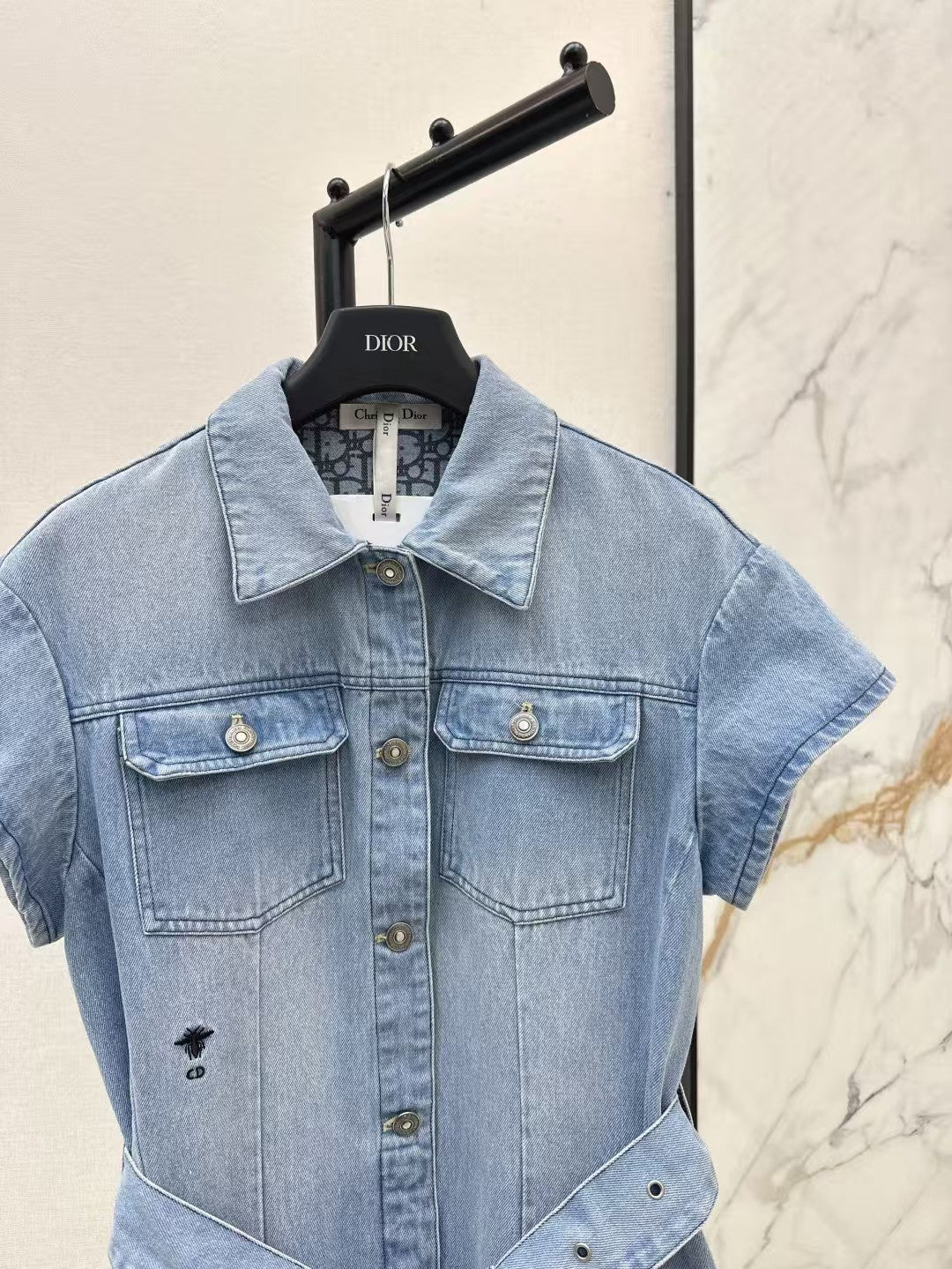 Spring/Summer Latest Inner Jacquard Old Flower Denim Series