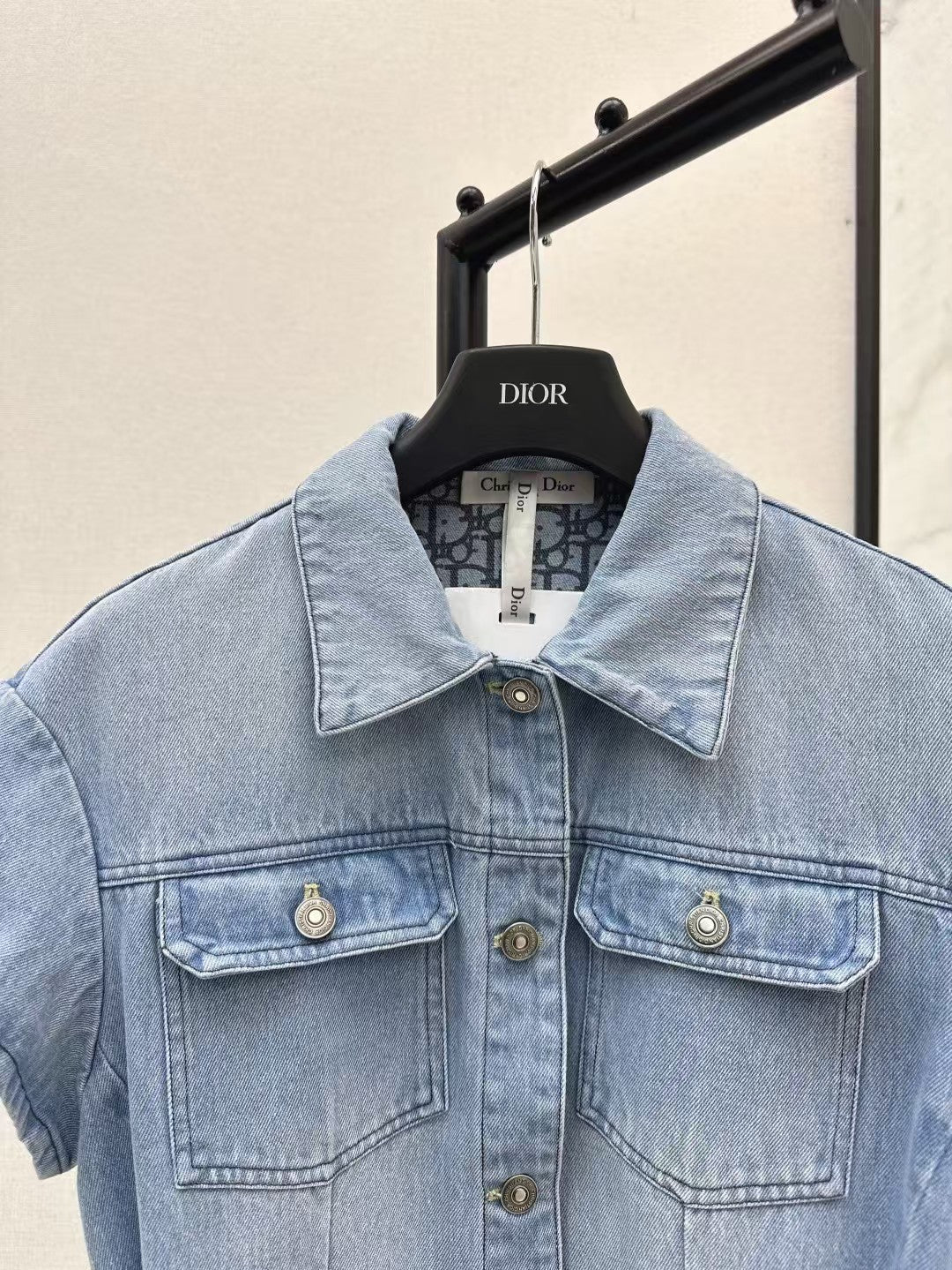 Spring/Summer Latest Inner Jacquard Old Flower Denim Series