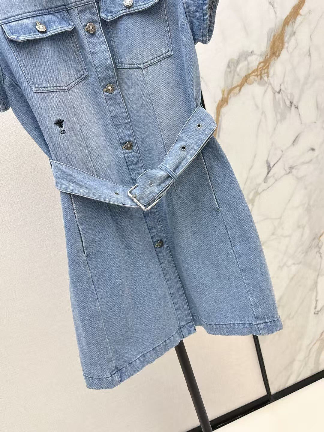 Spring/Summer Latest Inner Jacquard Old Flower Denim Series
