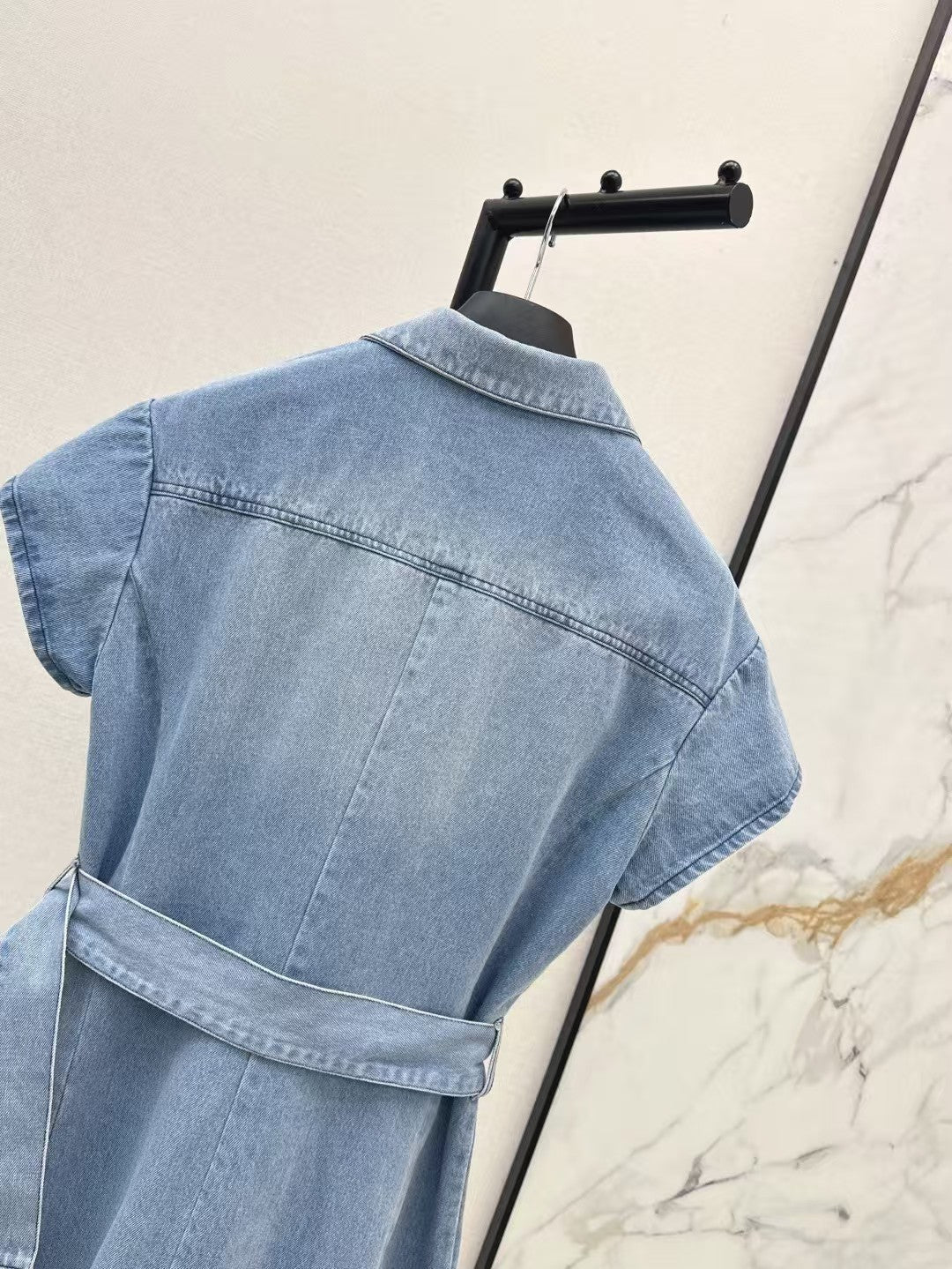 Spring/Summer Latest Inner Jacquard Old Flower Denim Series