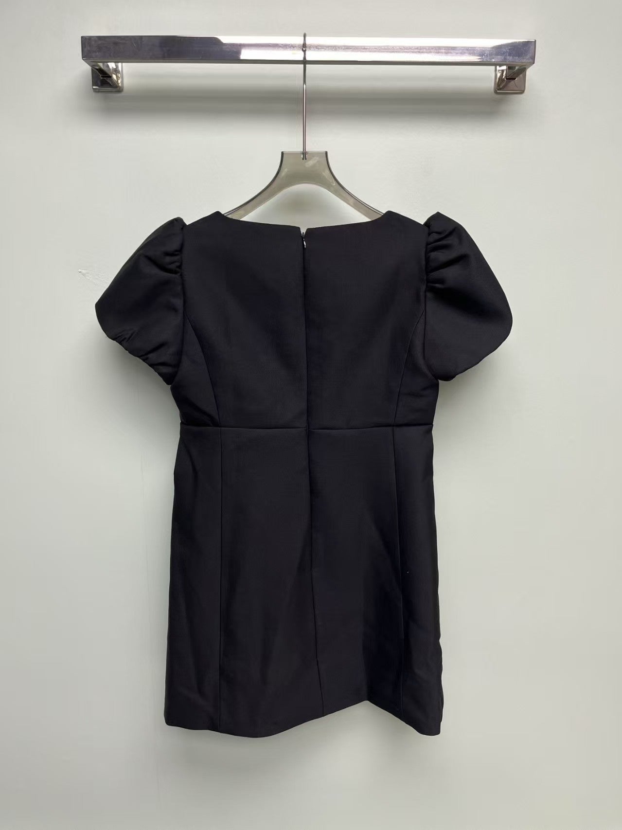 Rhinestone Short Sleeve Dress