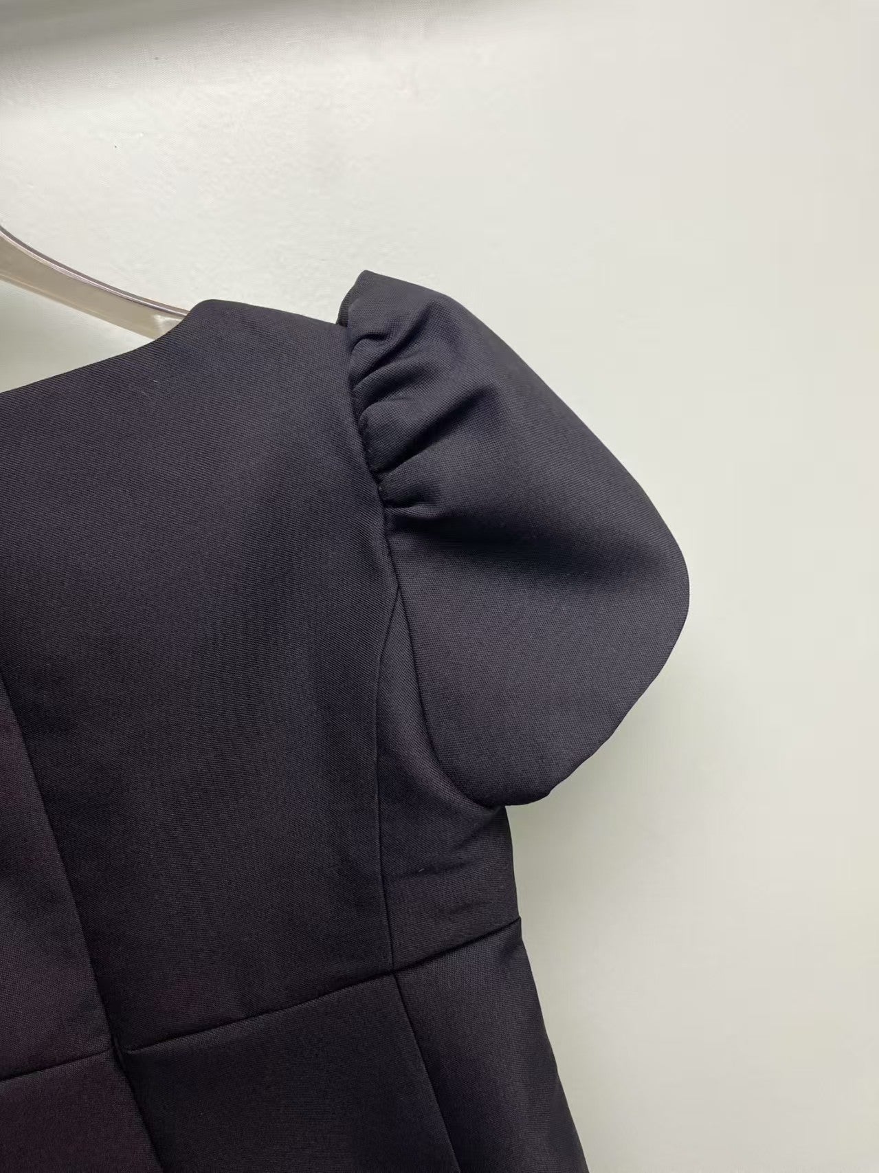 Rhinestone Short Sleeve Dress