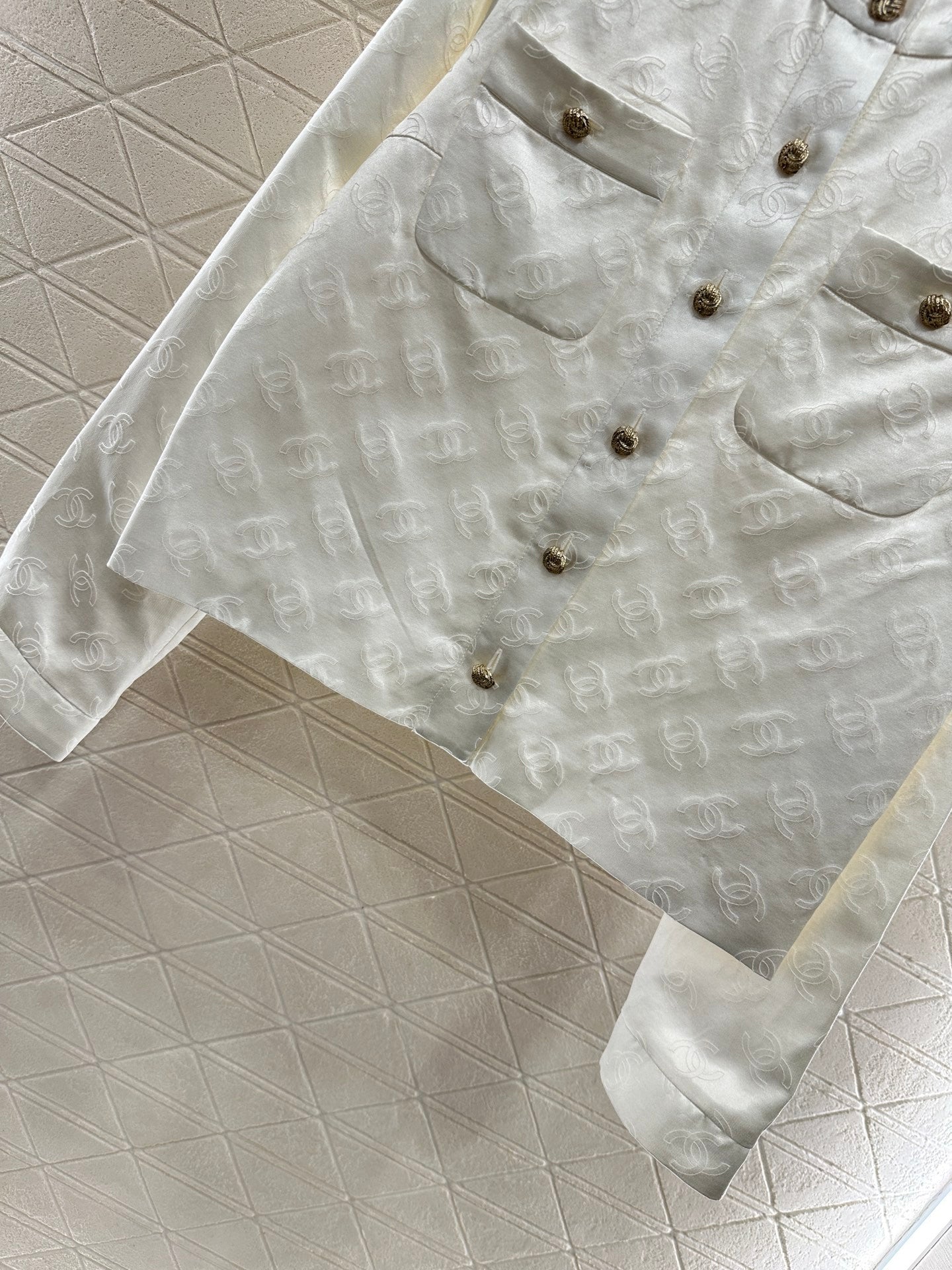 2025 New Arrivals Silk Cotton Jacquard Jacket