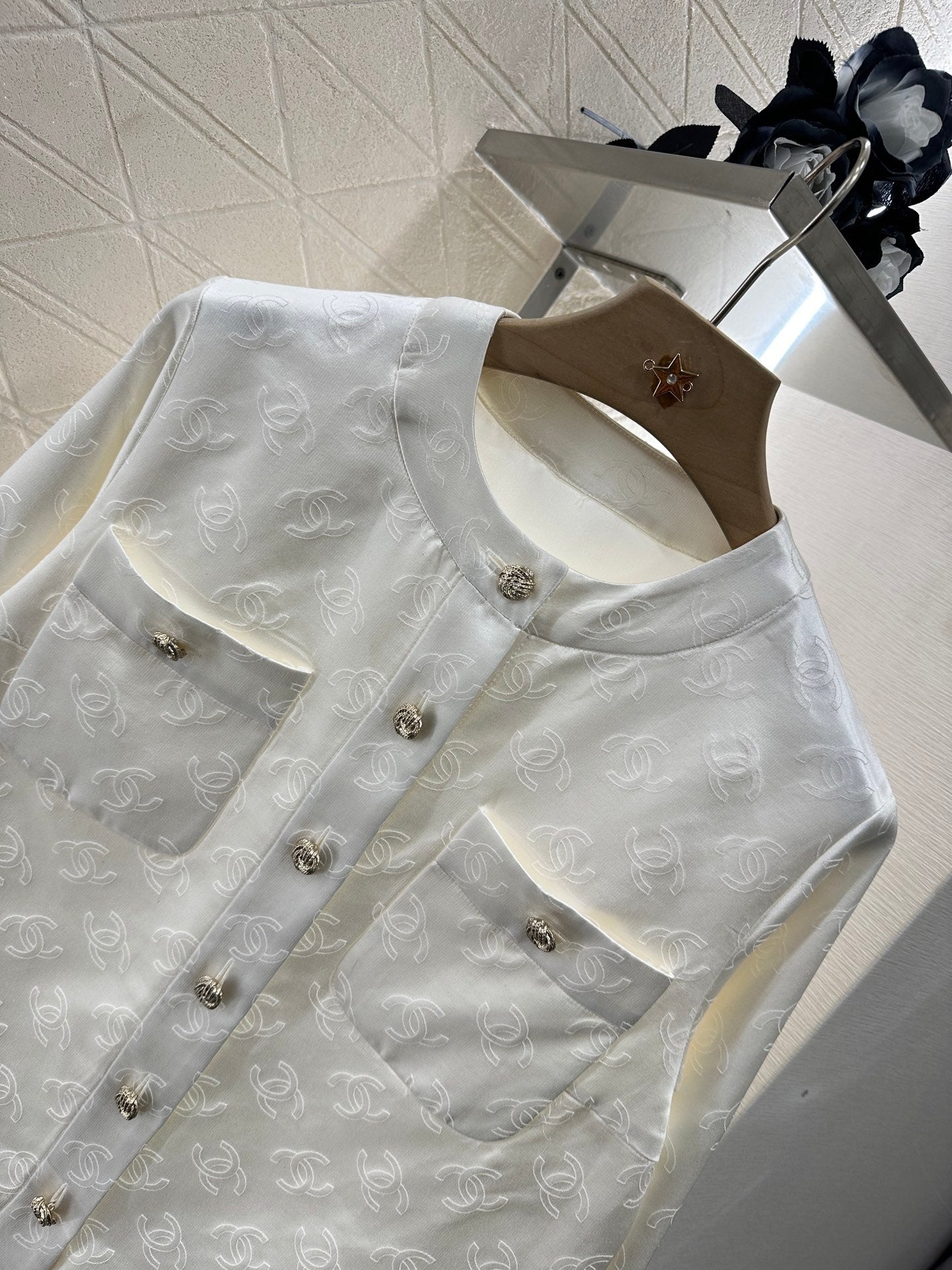2025 New Arrivals Silk Cotton Jacquard Jacket