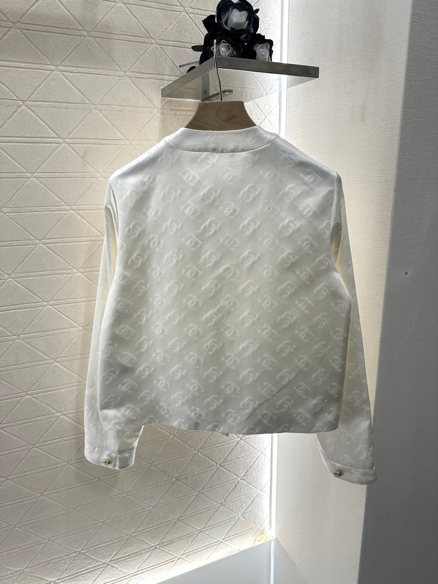2025 New Arrivals Silk Cotton Jacquard Jacket