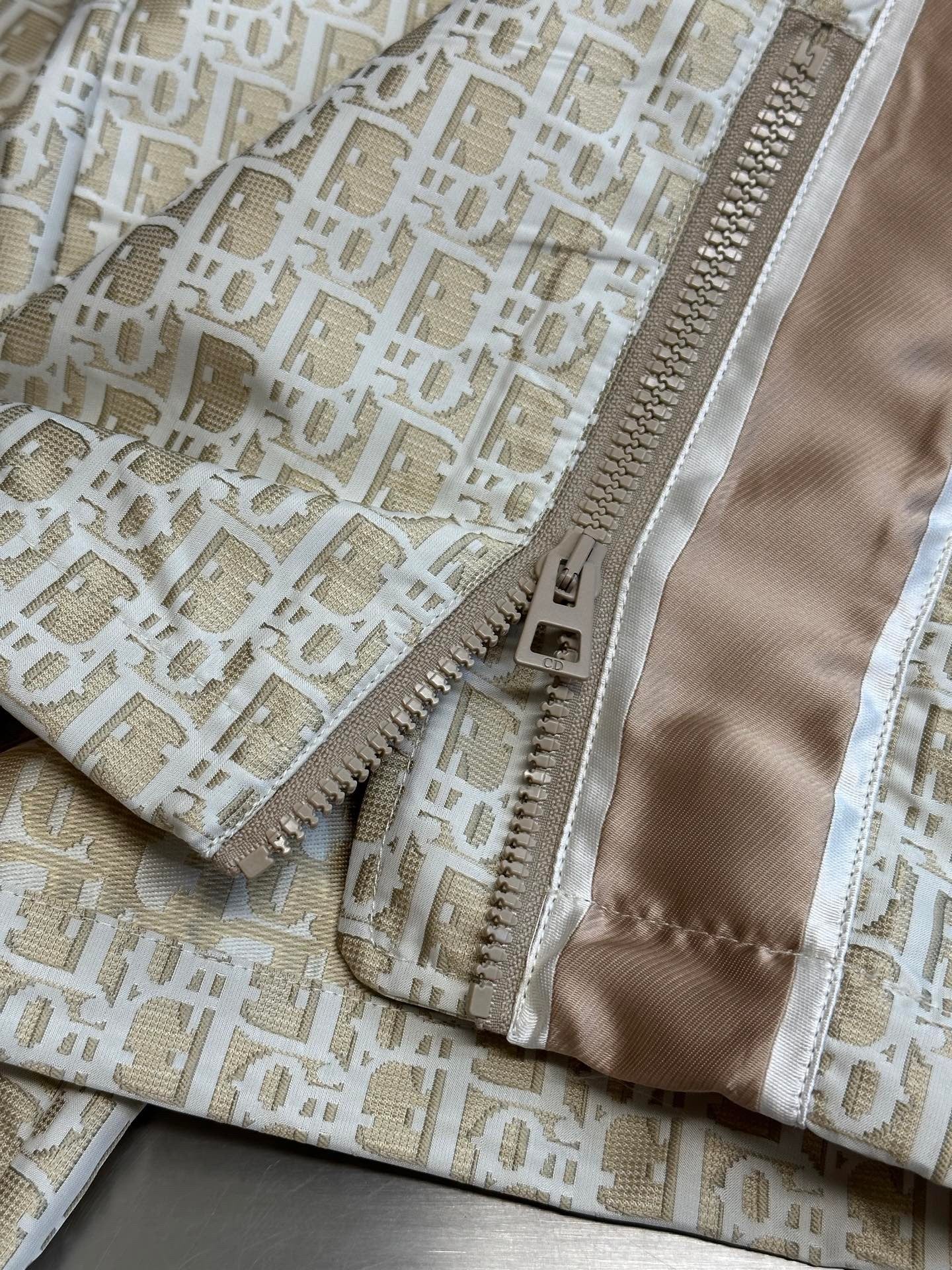 Taffeta jacquard casual trousers