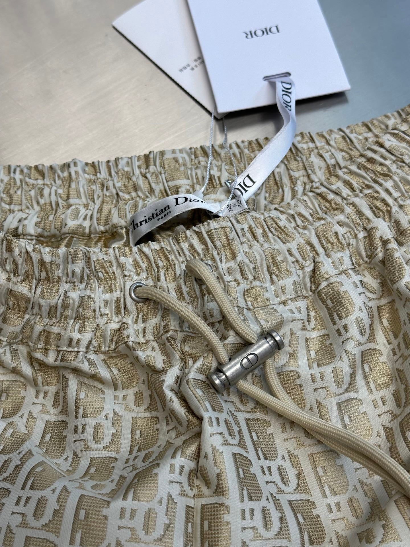 Taffeta jacquard casual trousers