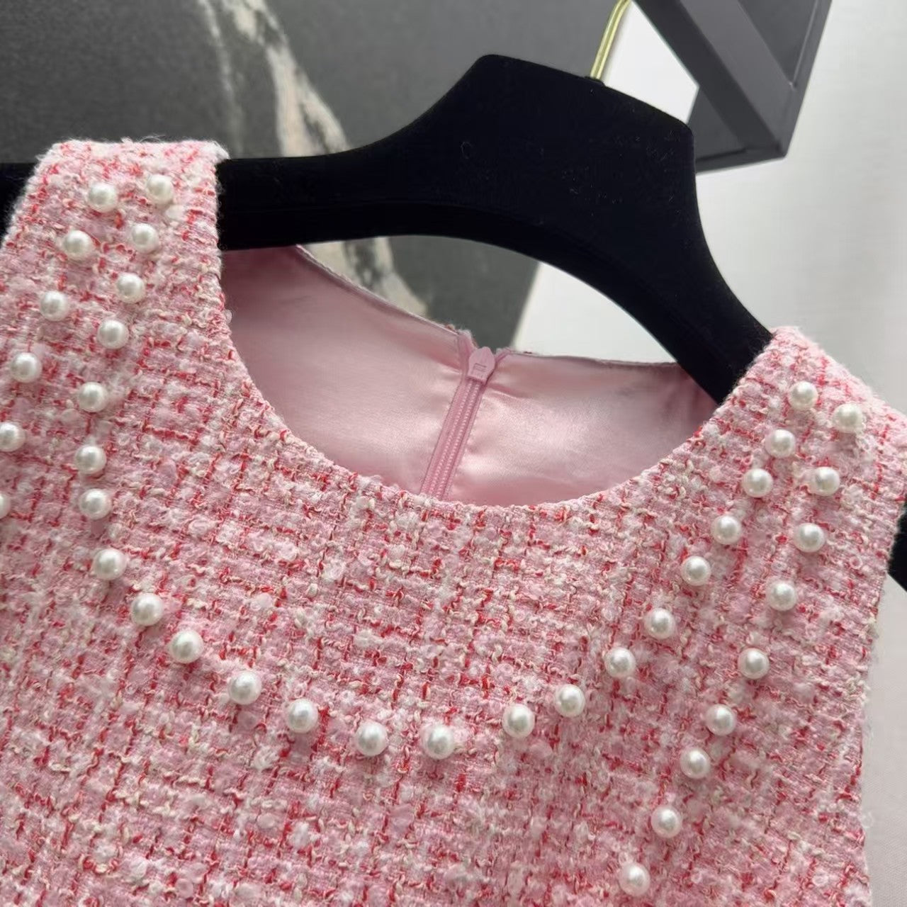 Sakura Pink Sleeveless Dress