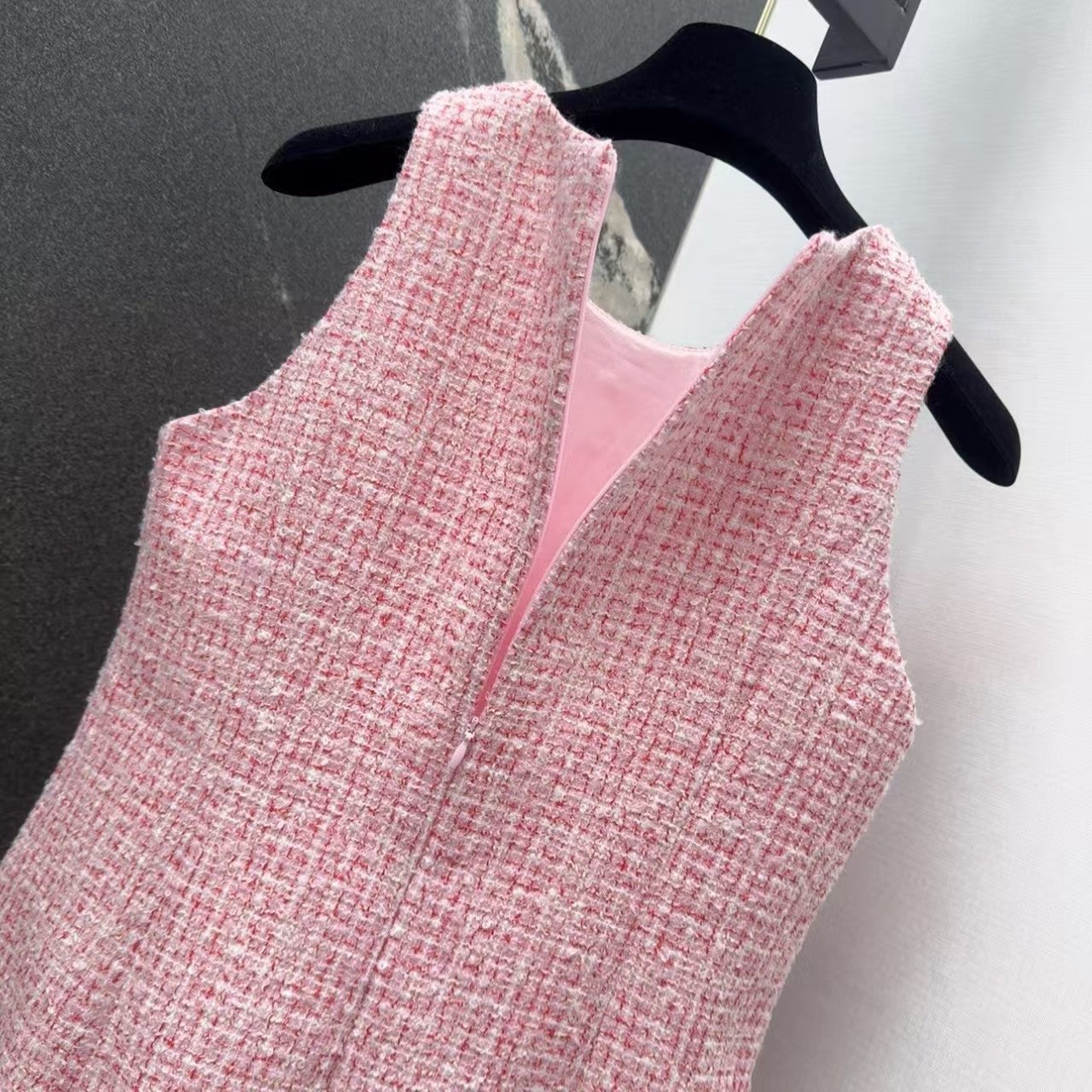 Sakura Pink Sleeveless Dress