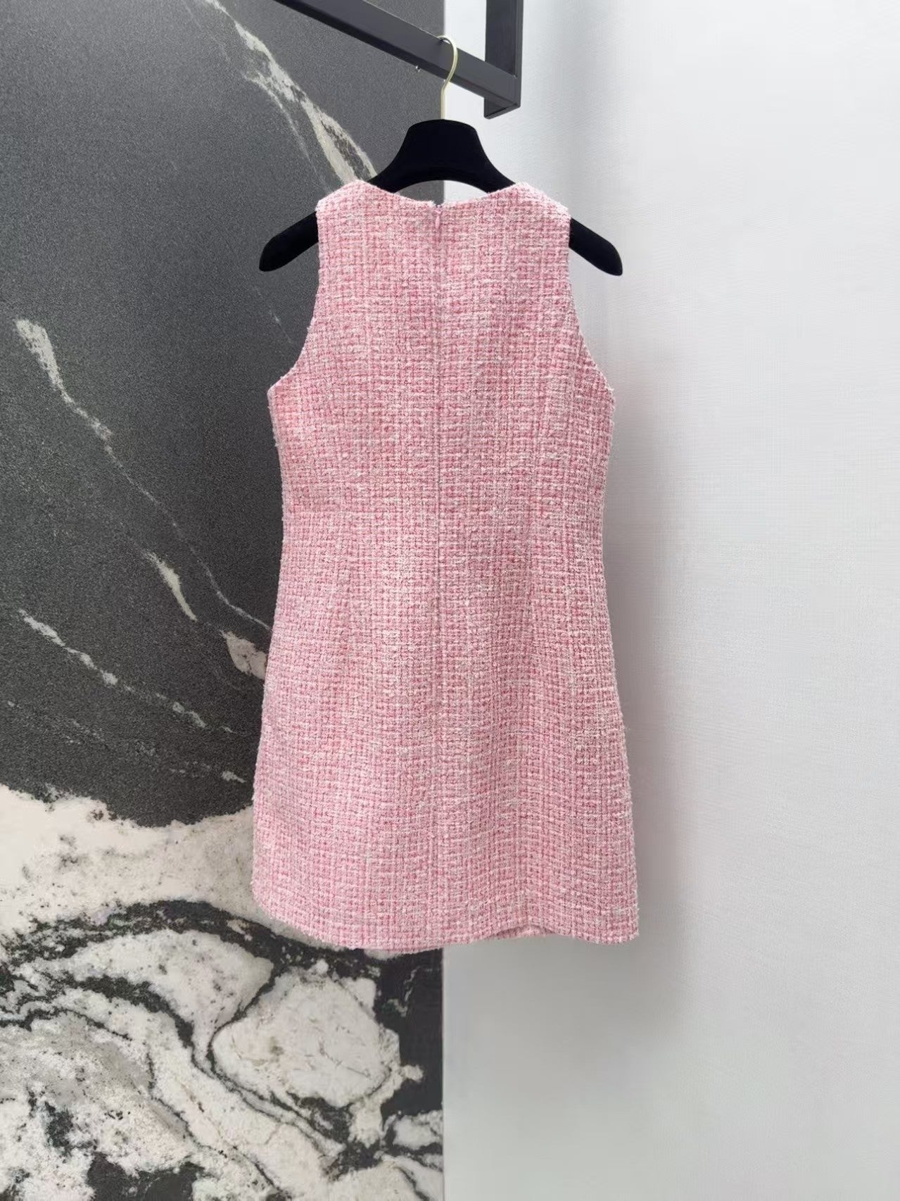 Sakura Pink Sleeveless Dress