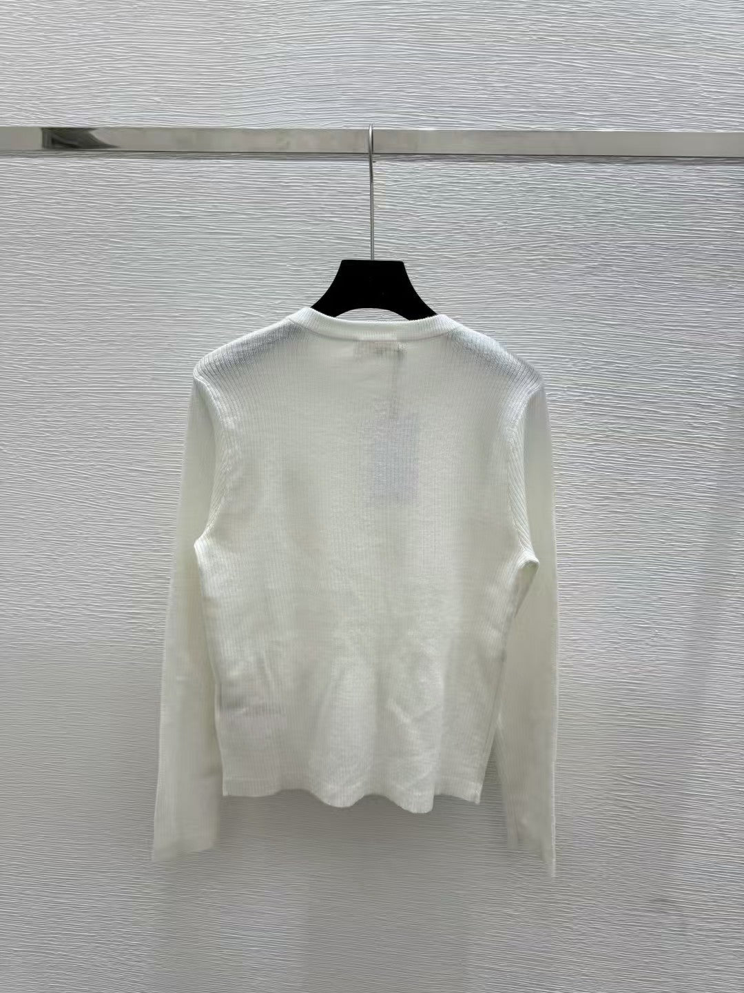 New Arc de Triomphe Pit Stripe Half Cardigan