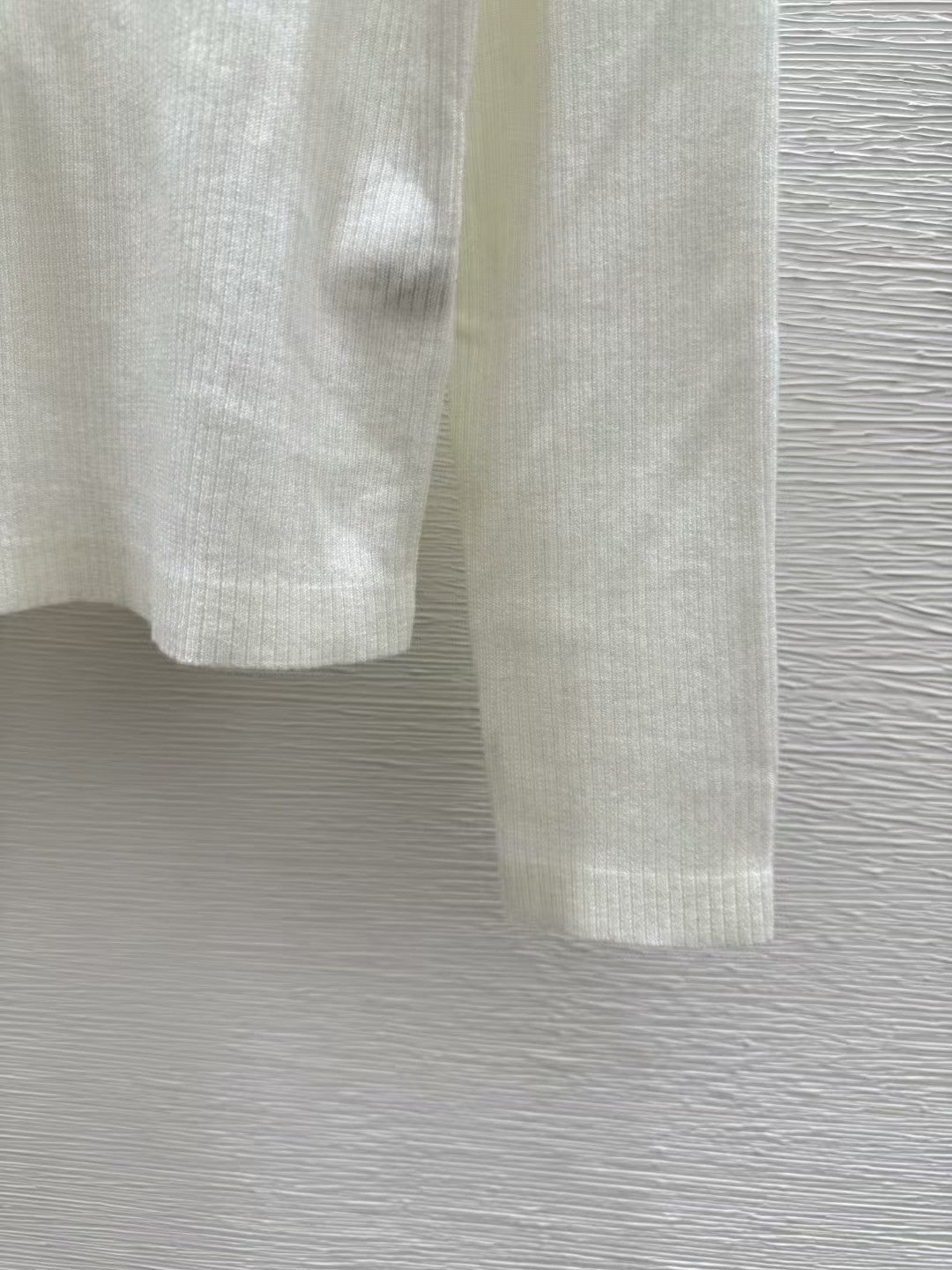 New Arc de Triomphe Pit Stripe Half Cardigan