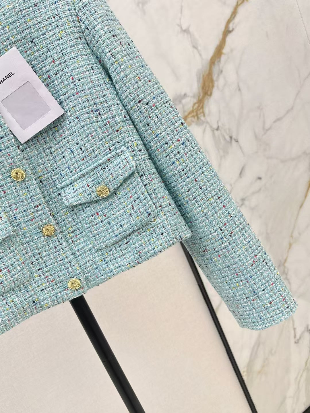 Latest knitted short coat