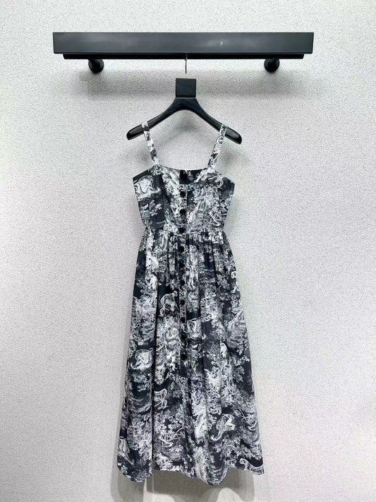 Jungle Animal Sling Dress