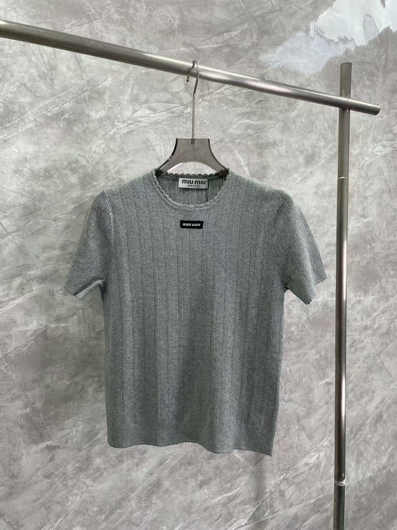 New knitted short sleeves + shorts