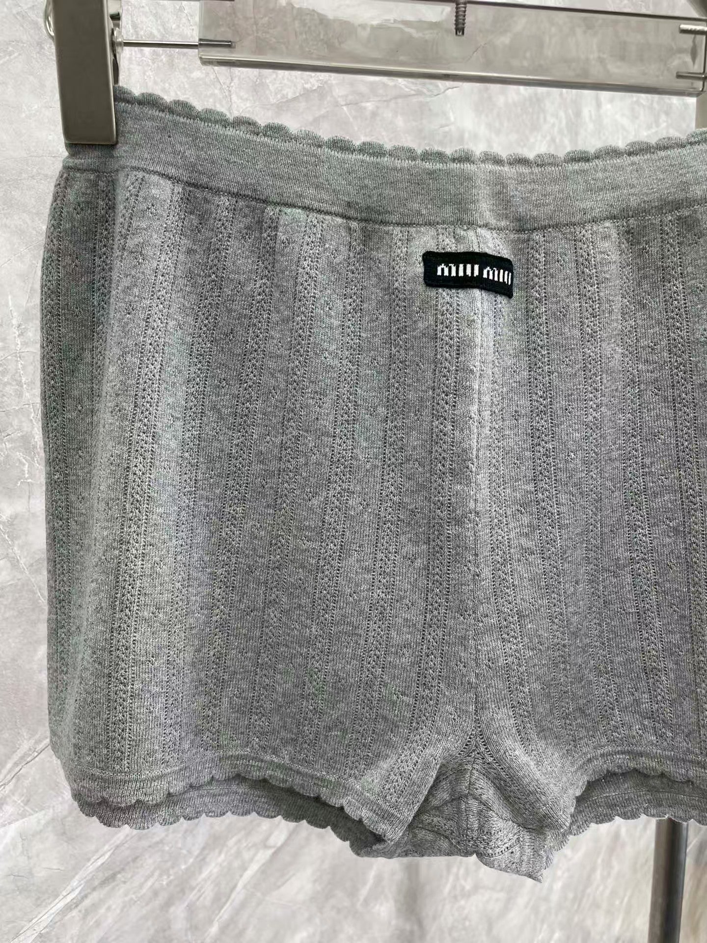 New knitted short sleeves + shorts