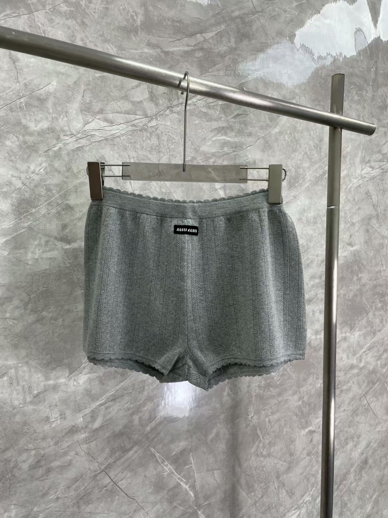 New knitted short sleeves + shorts