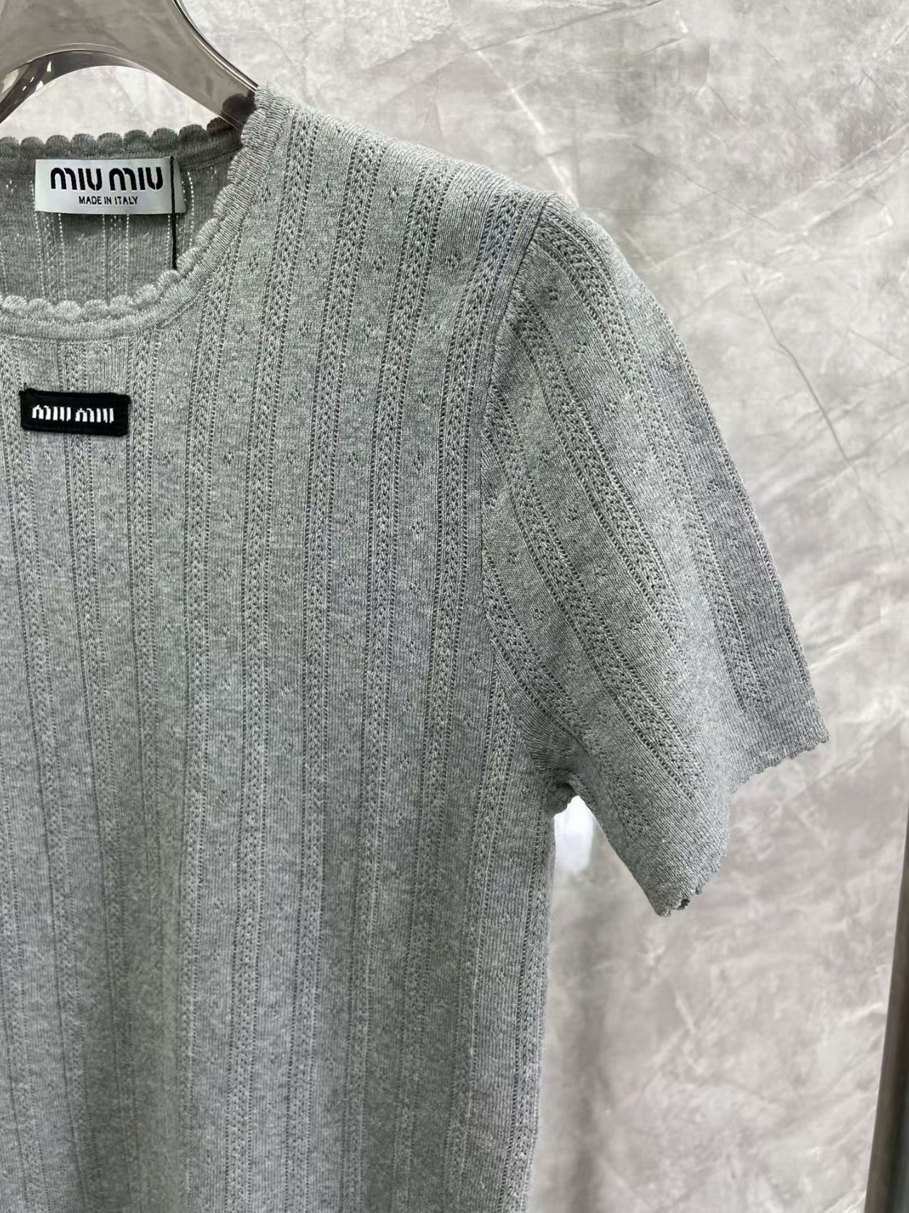 New knitted short sleeves + shorts