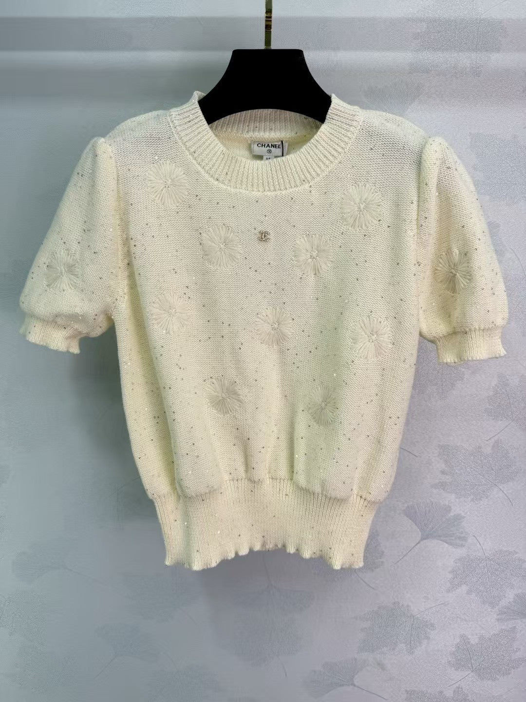 New summer knitted short sleeves