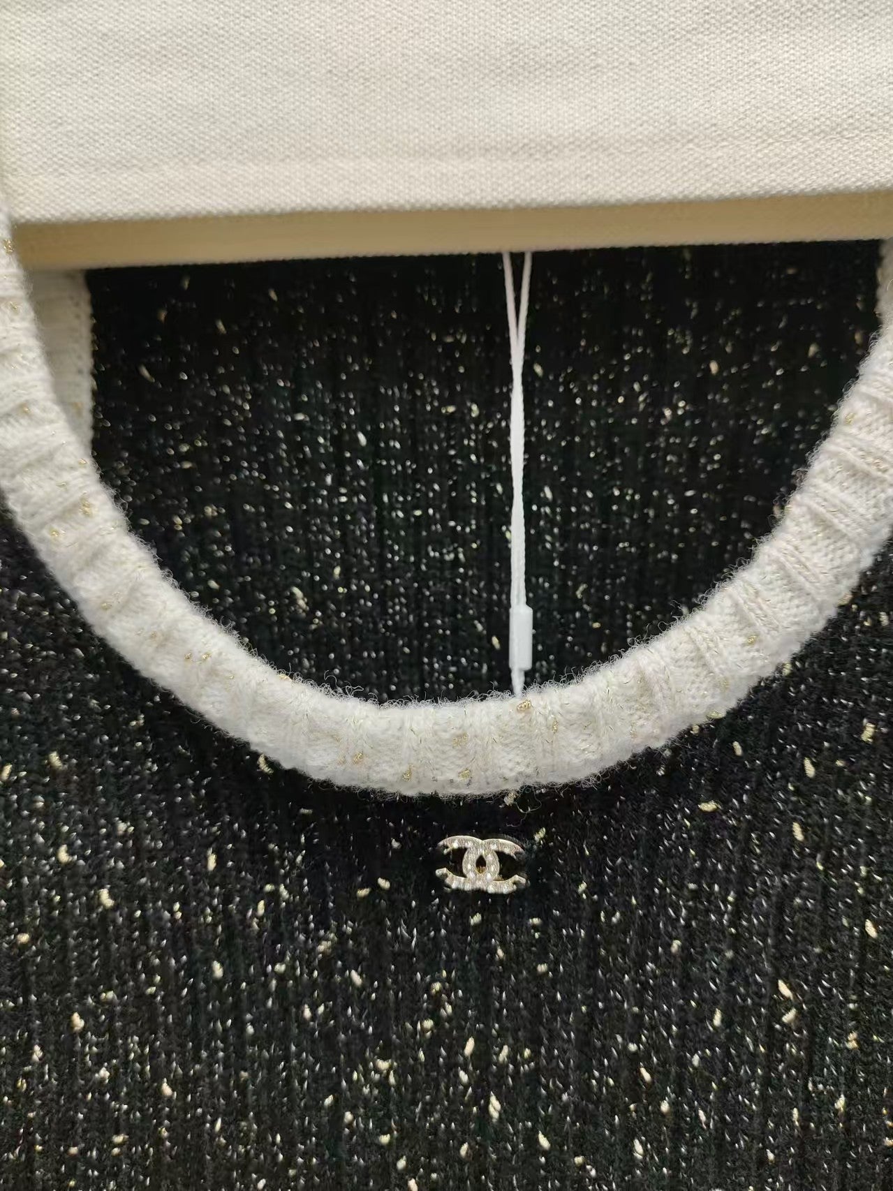 New sequin knitted vest camisole