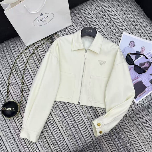 New lapel long-sleeved jacket