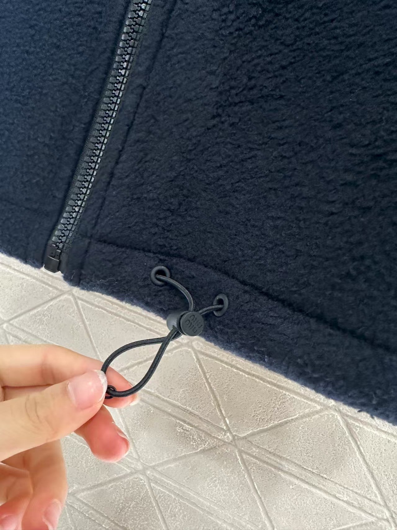 Teddy Plush Zipper Down Vest