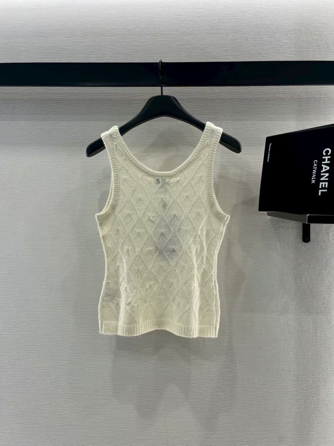 Fireworks rhinestone knitted vest