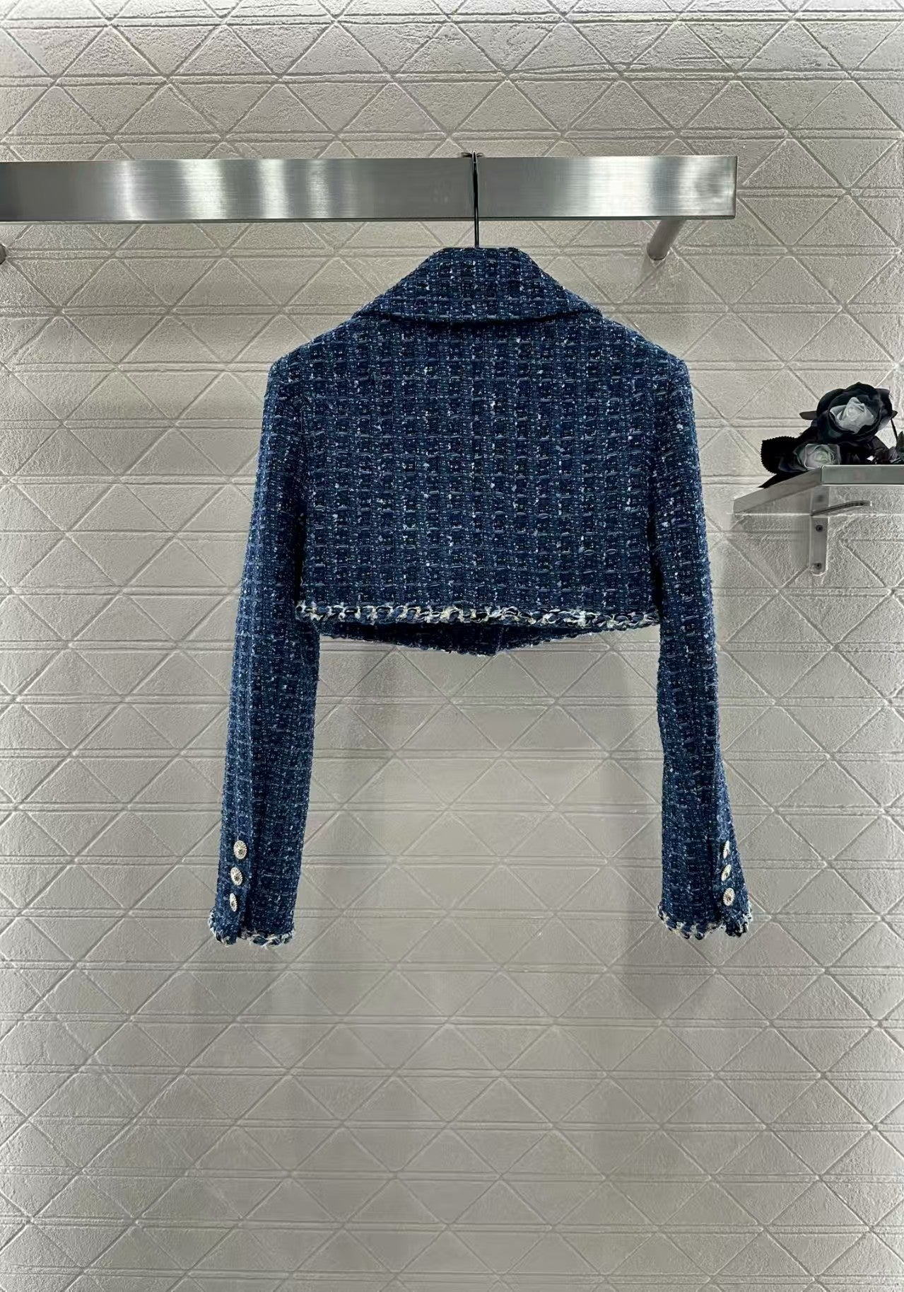 Heavy-duty short dress jacket