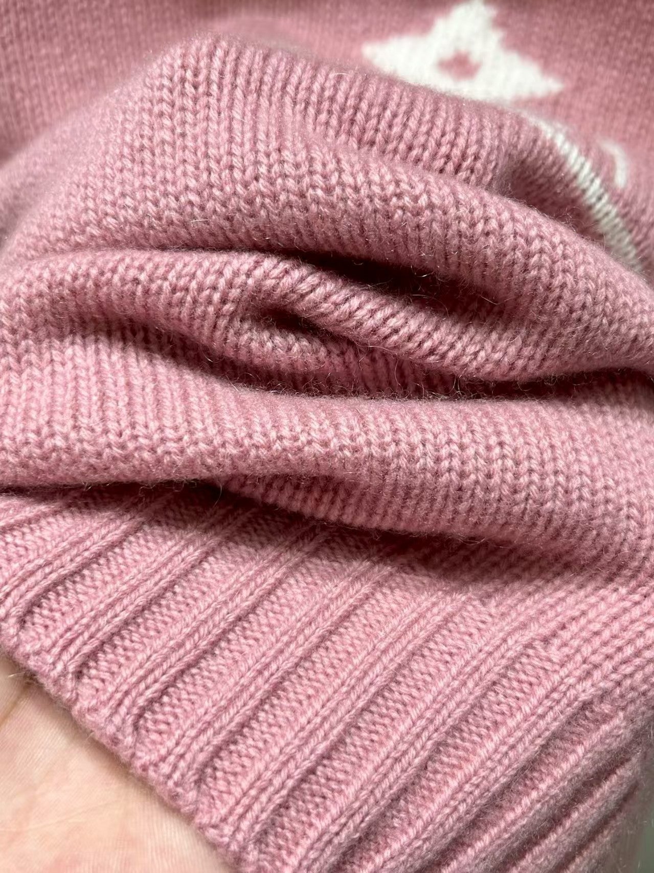 Five-pointed star jacquard short sleeves