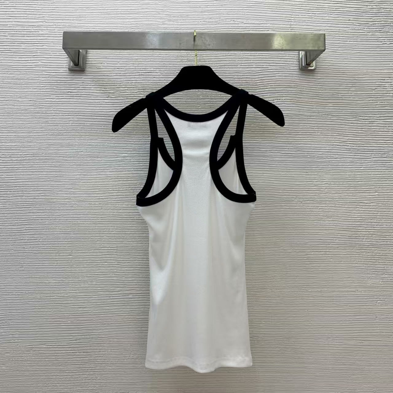 Black and white contrast camisole