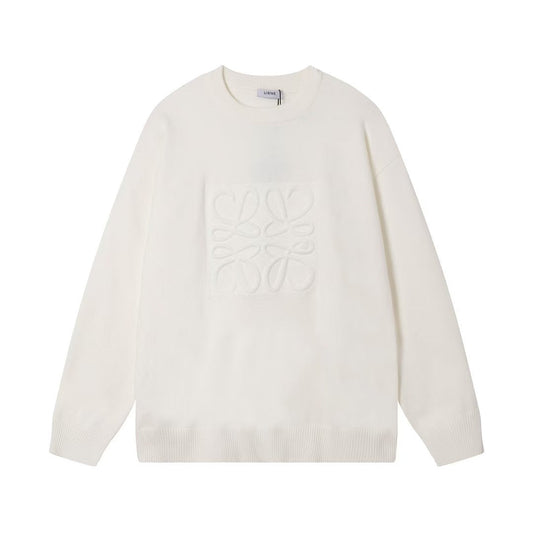 New embossed sweater